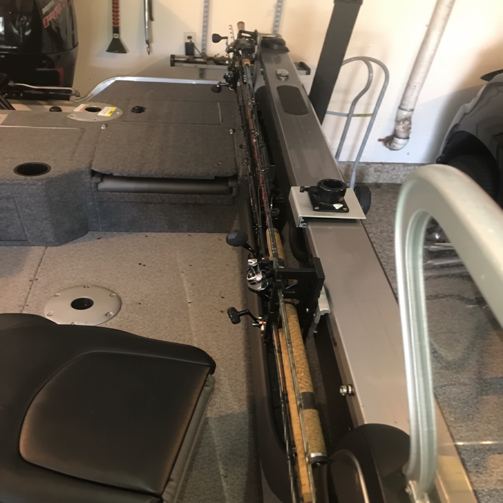 interior fishing rod holder Smith Creek Rack Premium rod for car Go-Fish this kit includes the holder and two hooks Rod Carrier Inside Car Fishing