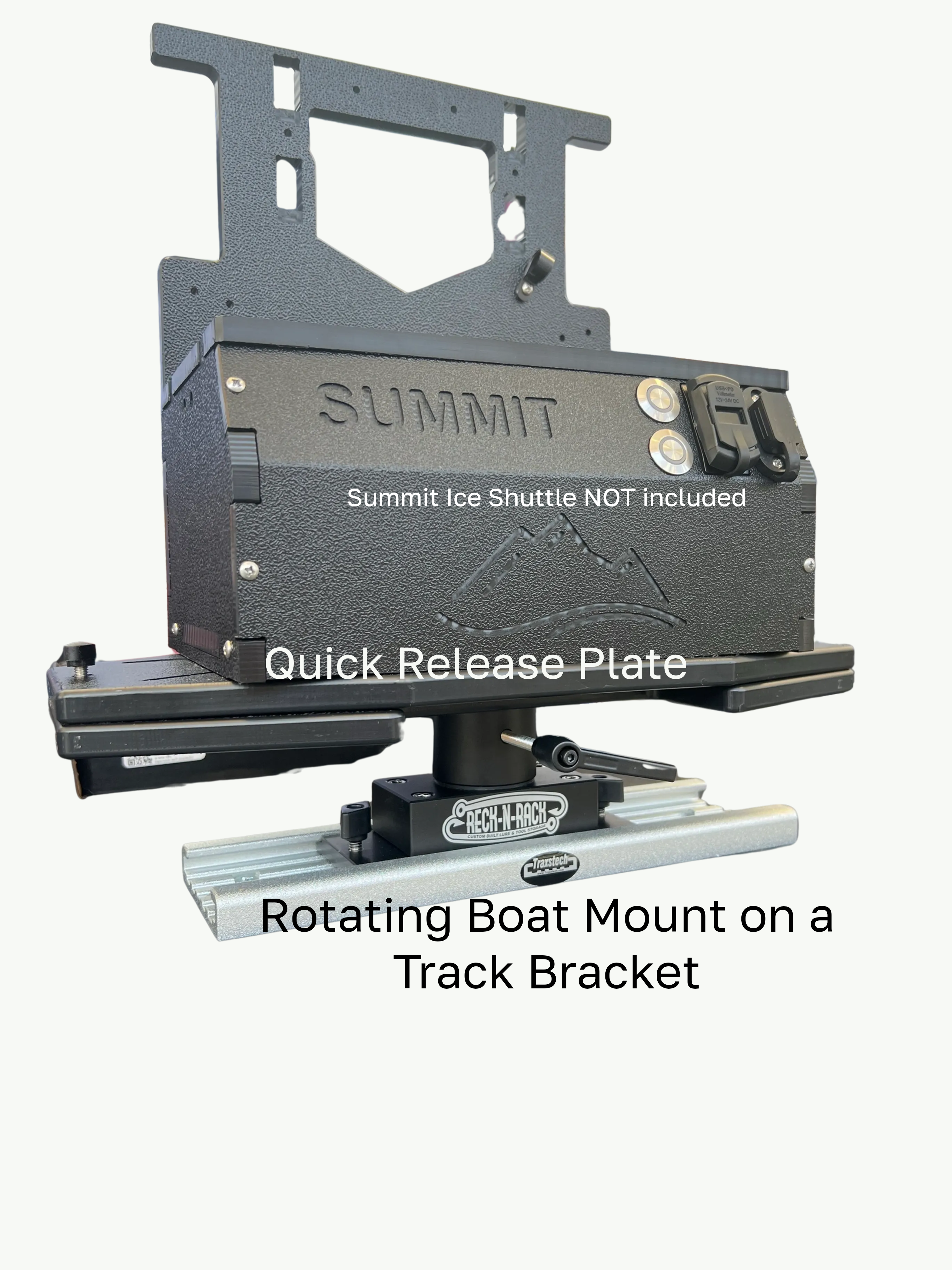Universal Ice Shuttle Quick Release Plate