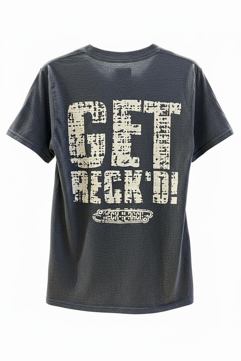 Get Reck'd Tee - Back, no hanger