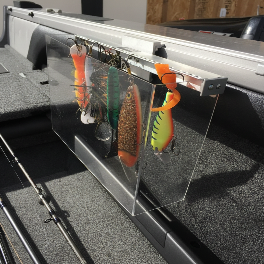 Lure Rack Hook Guard