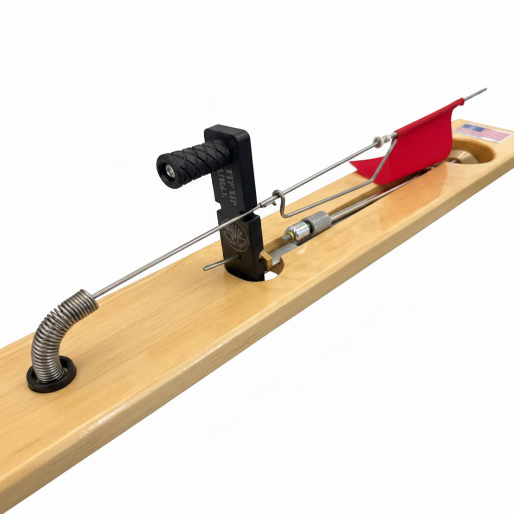 Tip Up Reel - Clean Bottom