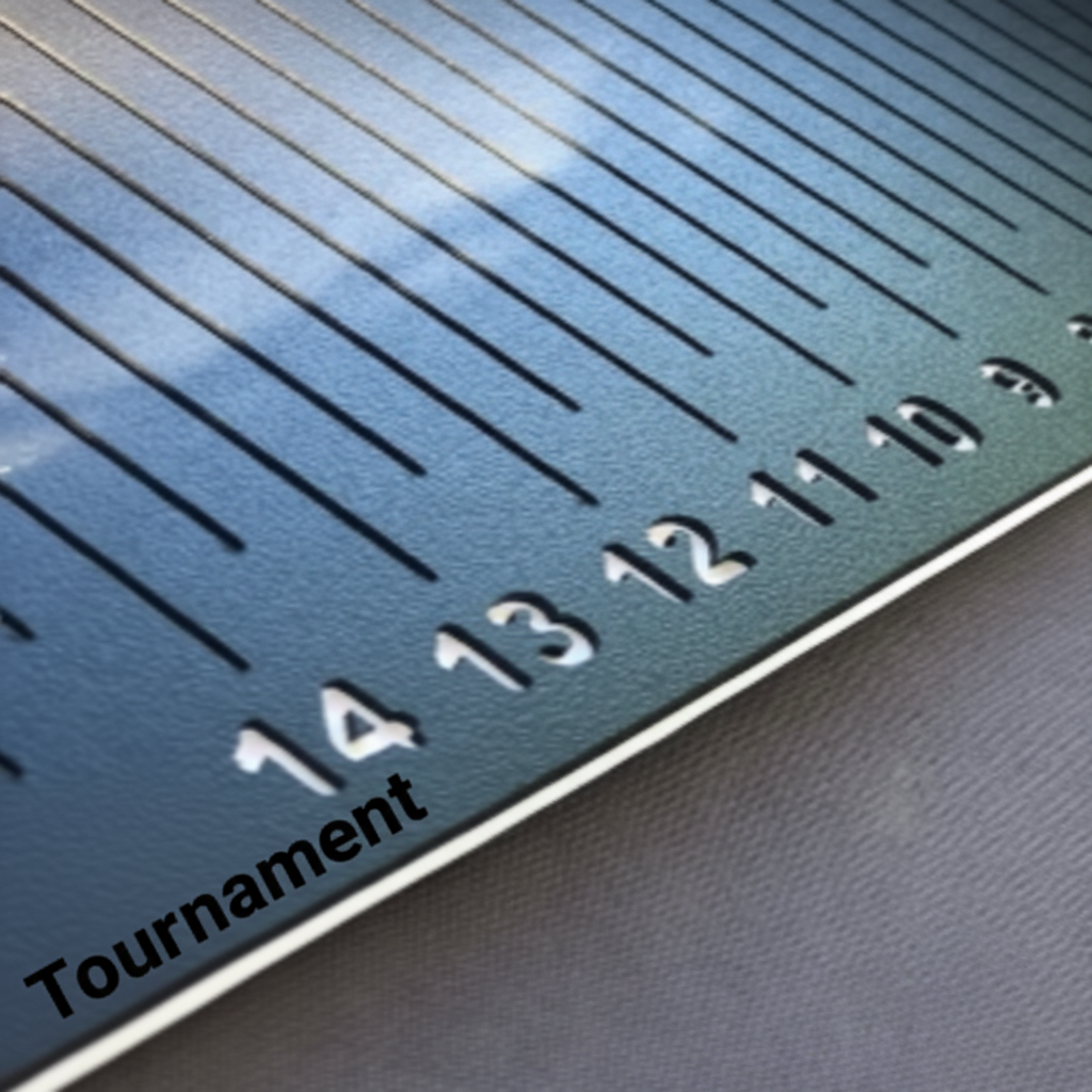 Tournament – Black Board Close-up